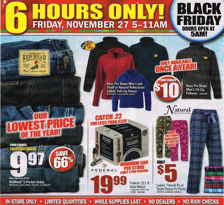 Bass Pro Shops Black Friday Ad 2015 - Which Shops Do Black Friday Deals