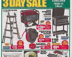 Harbor Freight Tools Black Friday