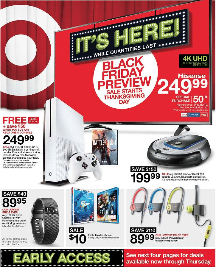 Target 2016 Black Friday Ad