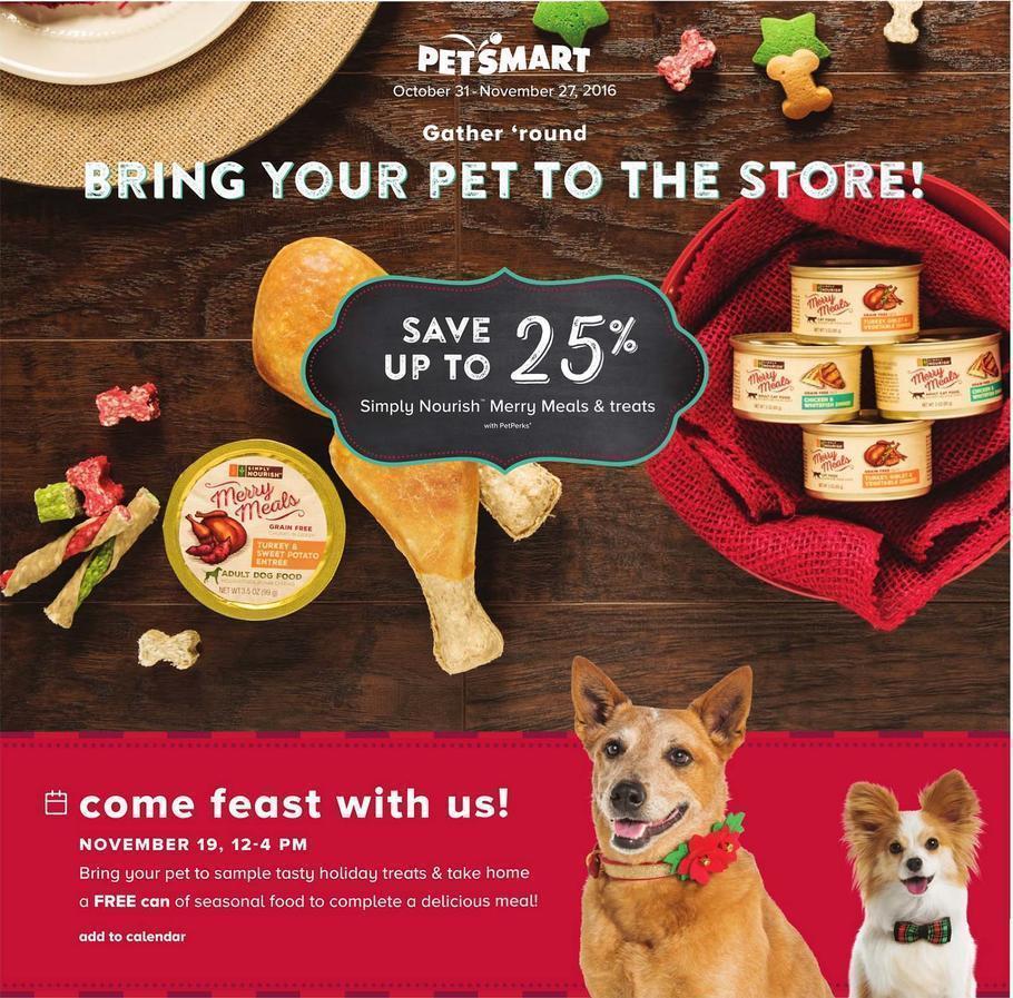 PetSmart Holiday Book Ad 2016