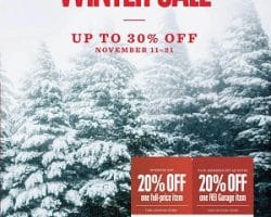 REI Winter Sale Ad