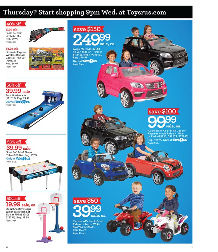 Toys R Us Friday Ad 2016