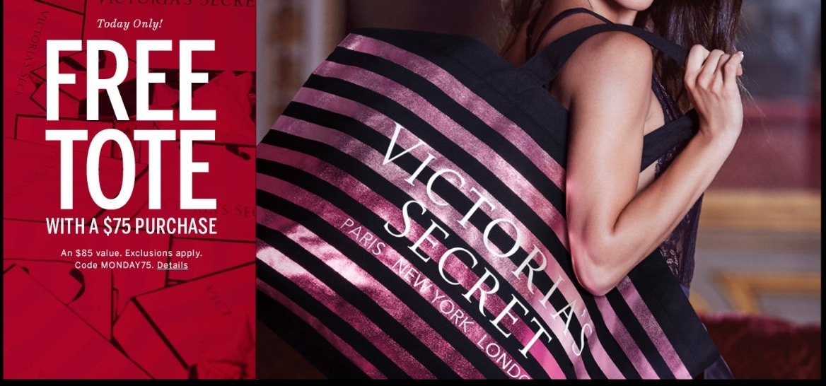 Victoria's Secret Cyber Monday 2016 Ad
