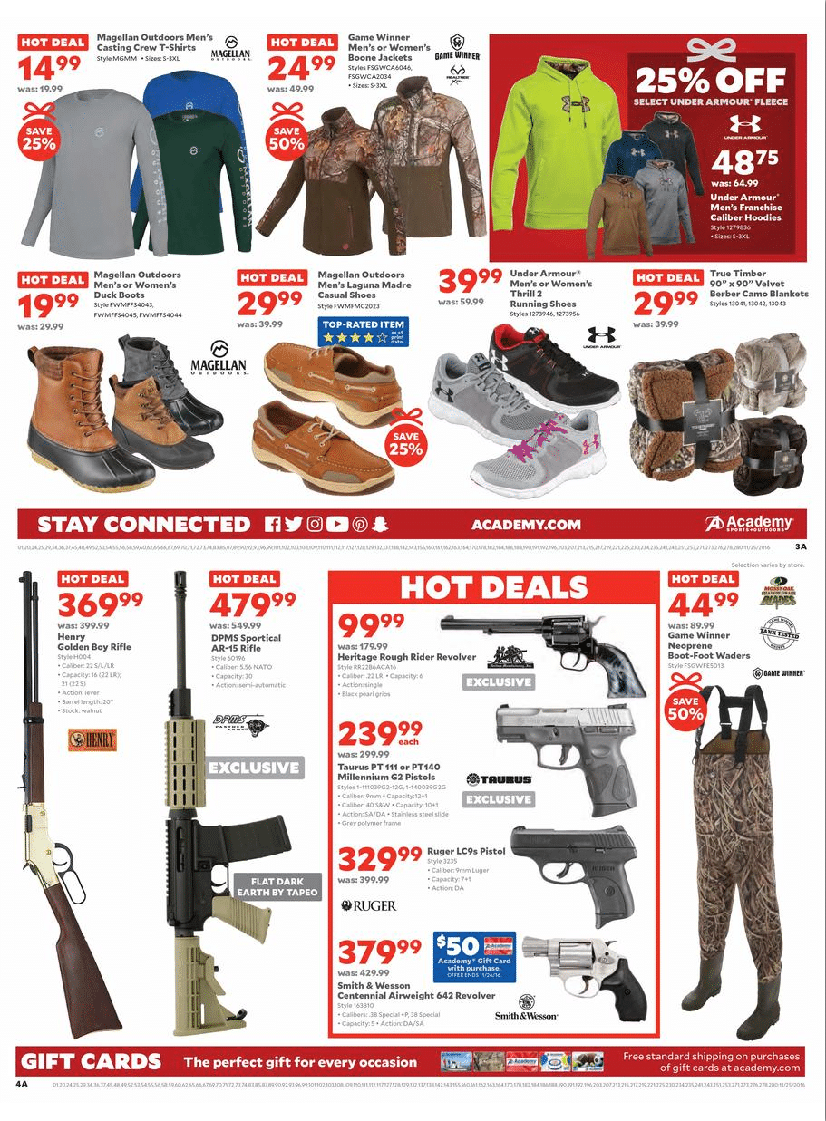 Academy Sports Black Friday Ad 2016 - What Time Academy Sports Open On Black Friday