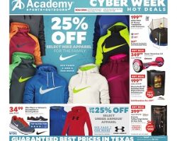 Academy Sports Cyber Week Deals