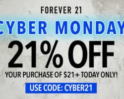 Forever 21 Cyber Monday