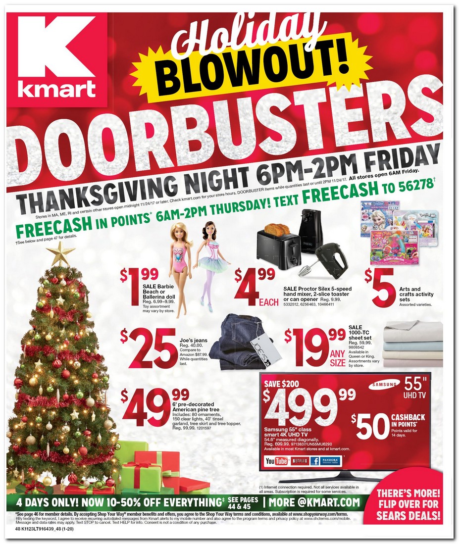 Kmart Black Friday Ad 2017 - What Are Kmarts Black Friday Deals