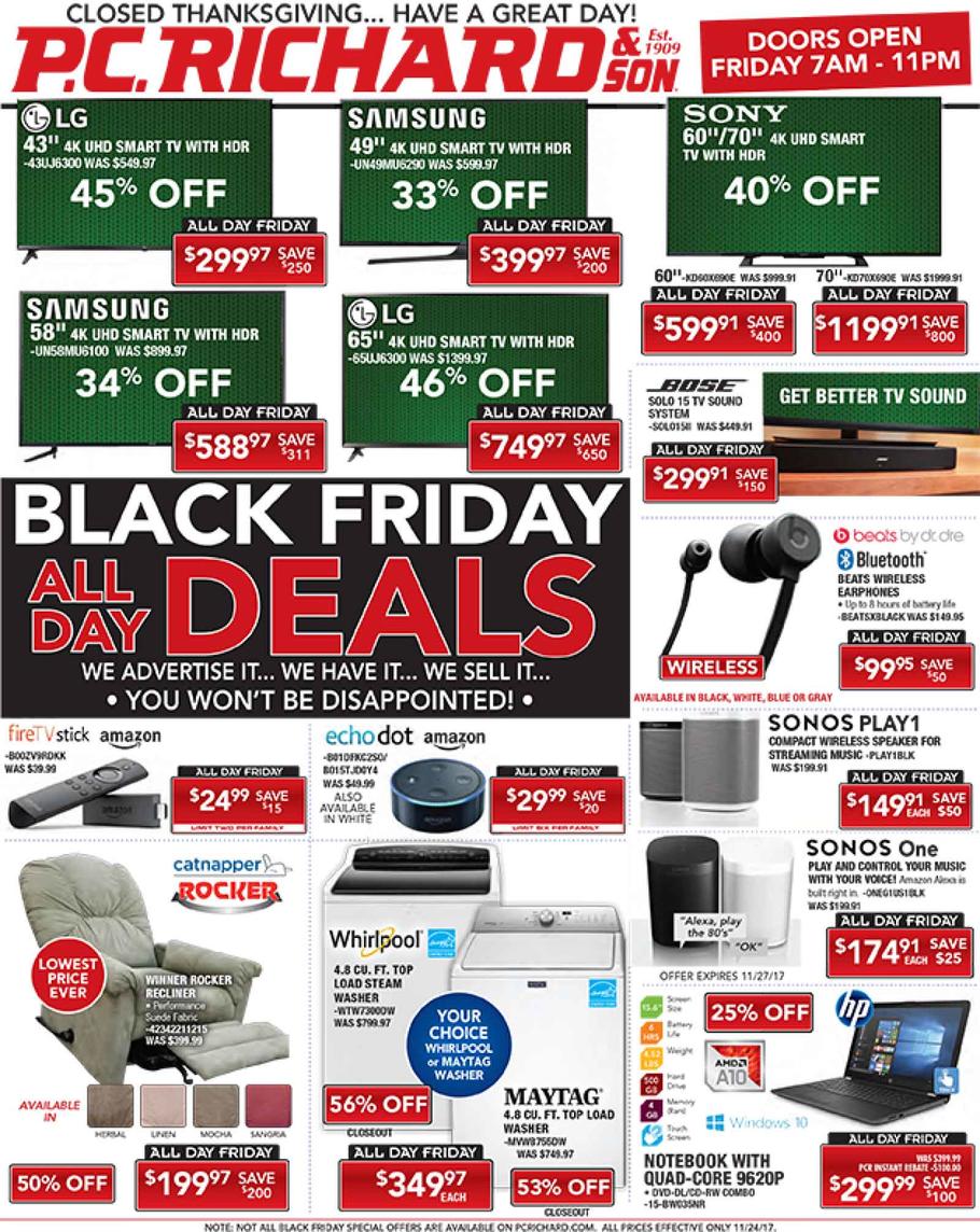 PC Richard & Son Black Friday