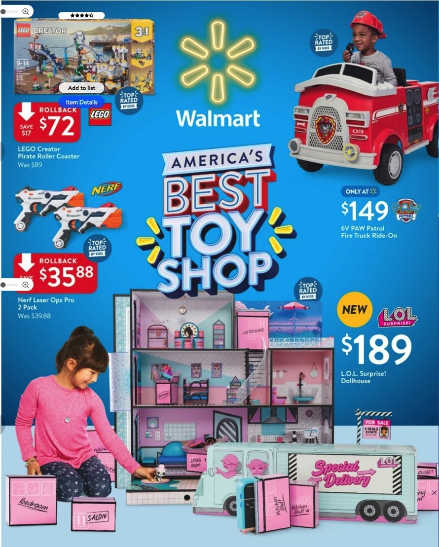 Walmart Toy Catalog 2018