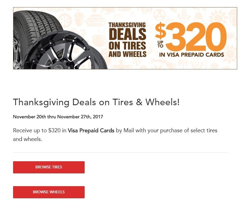 Discount Tire Black Friday Ad 2017