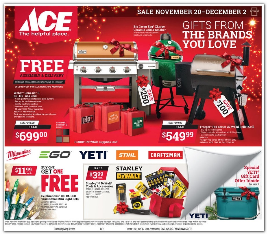 Ace Hardware Black Friday Ad Sale 2019