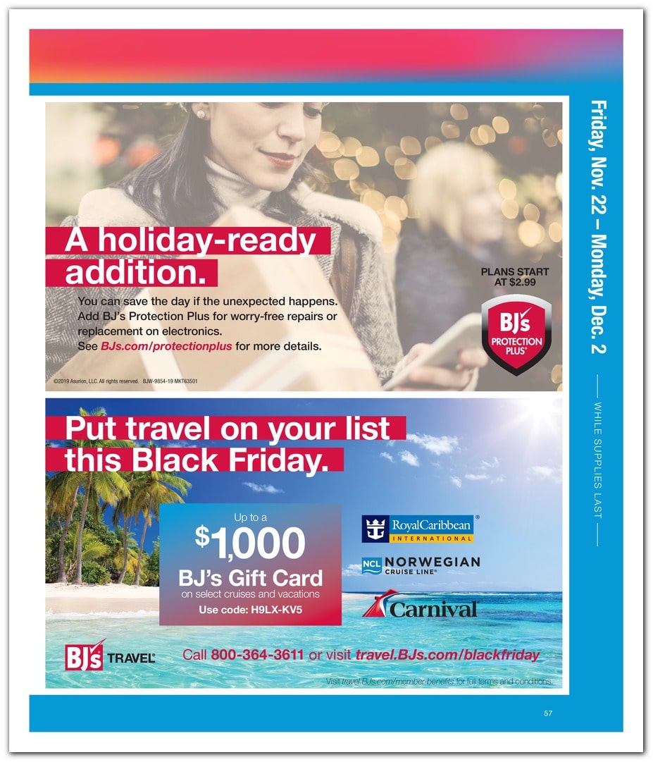 BJ’s Black Friday Ad Sale 2019 - Will Hotels Have Black Friday Deals