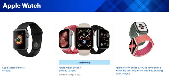 Apple Watch 5 & 4 or 3 Black Friday Deals & Sales 2019