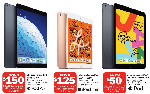 Apple iPad Black Friday 2019 Deals - iPad Pro, Air & Mini Sale