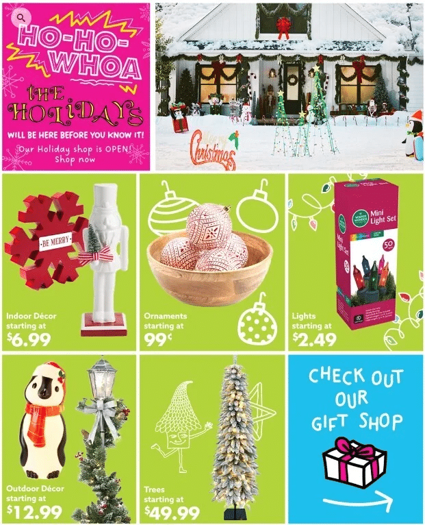 Big Lots Holiday Guide 2024