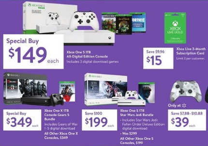 black friday xbox one console deals