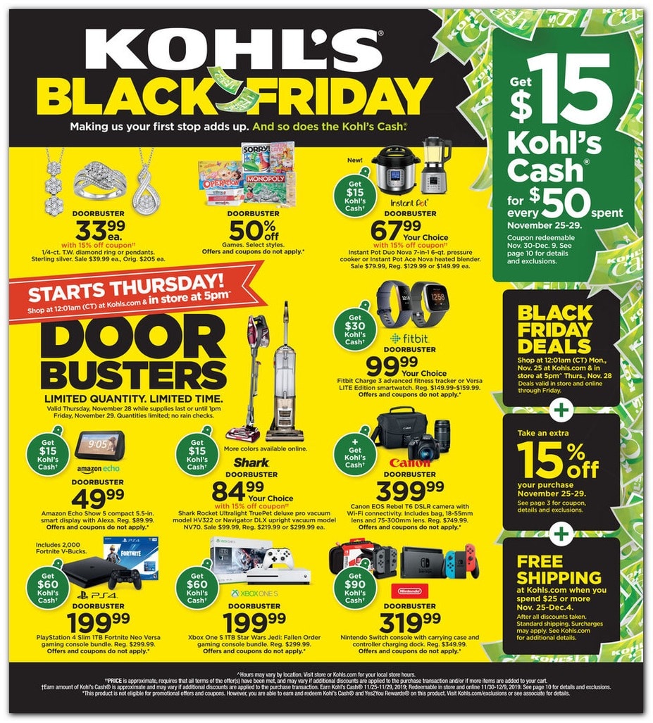 Kohls Black Friday Ad 2019