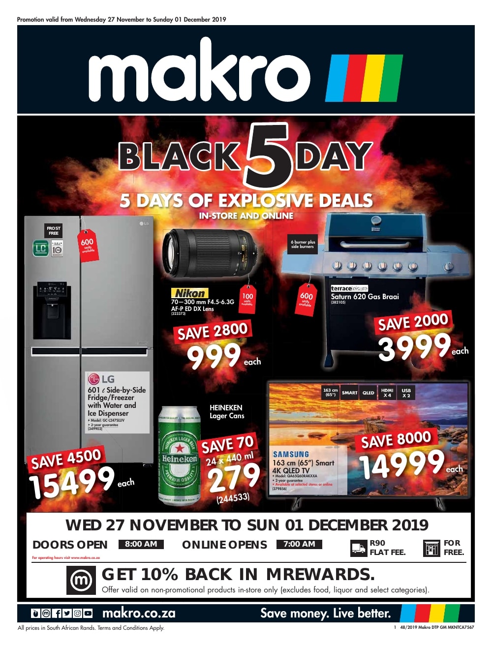 Makro Black Friday Specials & Deals 2020