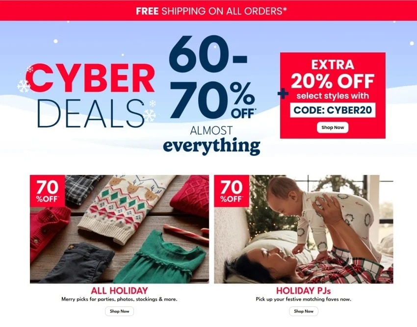 Carter's Cyber Monday Sale 2024