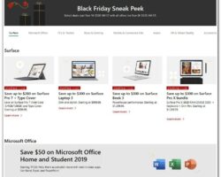 Microsoft Store Black Friday Ad 2020