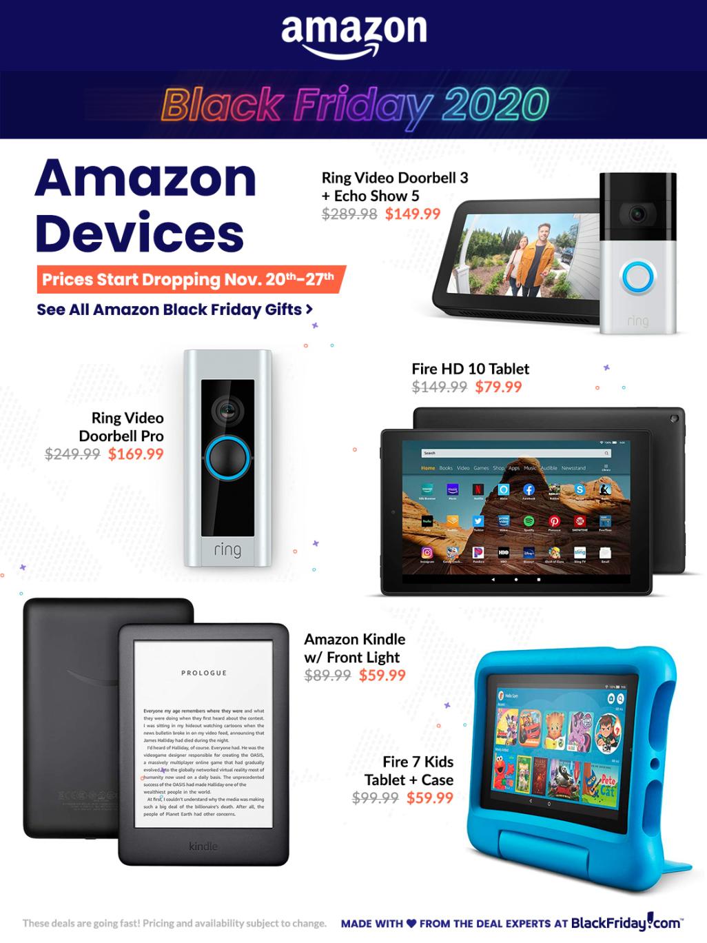 Amazon Black Friday Sales Ad 2020