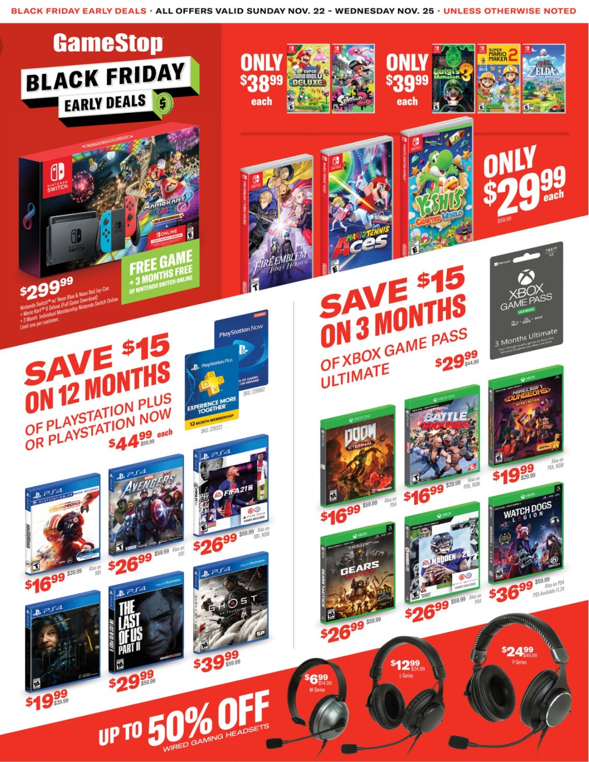 GameStop Early Black Friday Ad 2020 - What Sales Does Gamestop Have On Black Friday