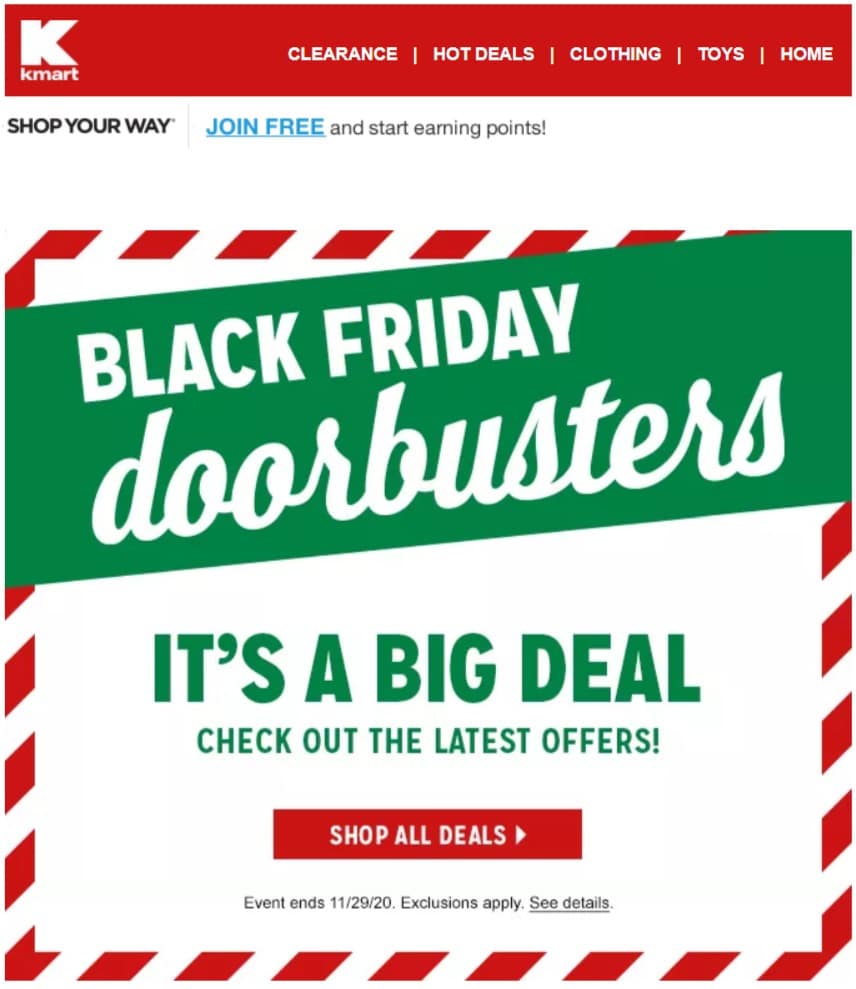 Kmart Black Friday Sales Ad 2020