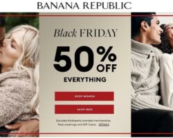 Banana Republic Black Friday Ad 2020