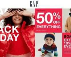 GAP Black Friday Sales Ad 2020