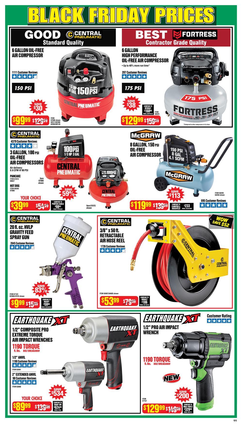 Harbor Freight Tools Black Friday Ad 2020
