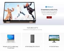 HP Holiday Gift Guide Deals 2021