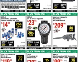 Harbor Freight Tools Early Black Friday Ad 2021