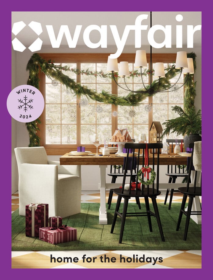 Wayfair Home For The Holidays Catalog 2024