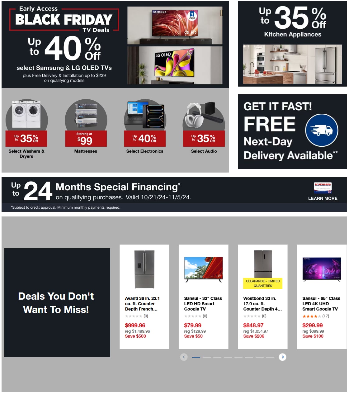 PC Richard & Son Black Friday Early Access 2024