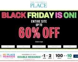 Children's Place Black Friday Ad 2021
