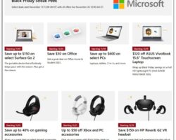 Microsoft Store Black Friday Ad 2021 - Sneak Peek