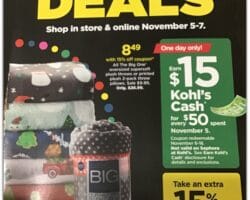 Kohl's Pre-Black Friday Sales Ad 2021