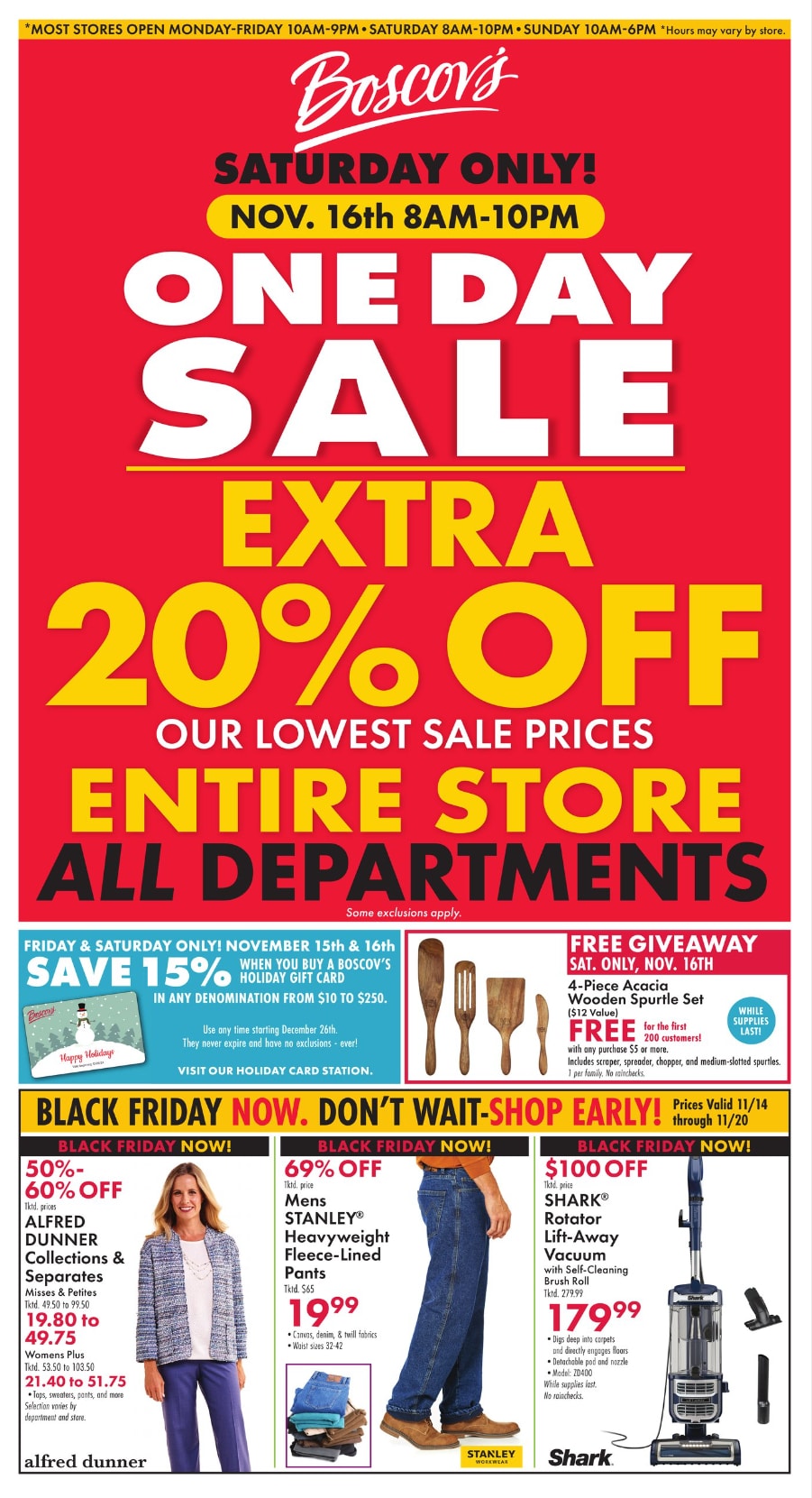 Boscov’s Early Black Friday 2024 Sale Ad