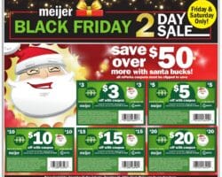 Meijer Black Friday Sale Ad 2022