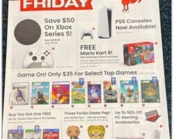 GameStop Black Friday Ad Sale 2022