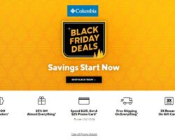 Columbia Black Friday Sale 2022