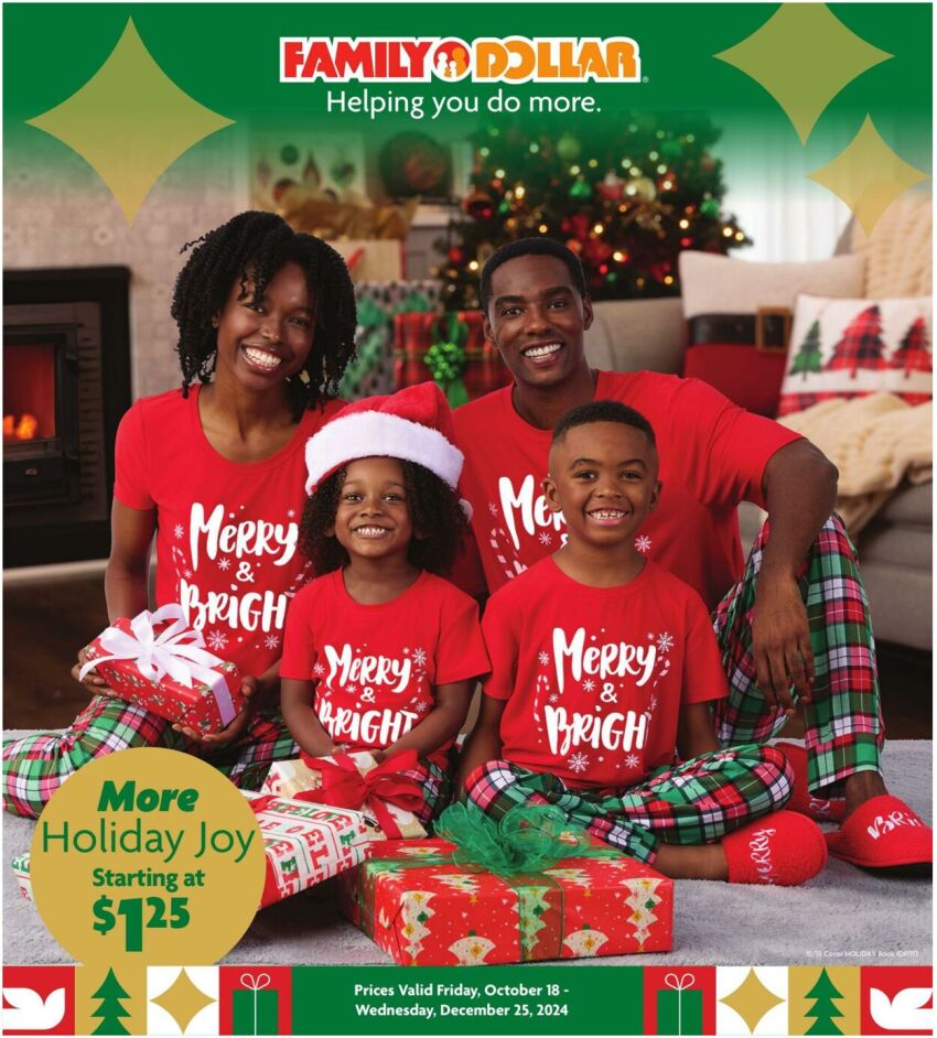 Family Dollar Holiday Gift Guide 2024