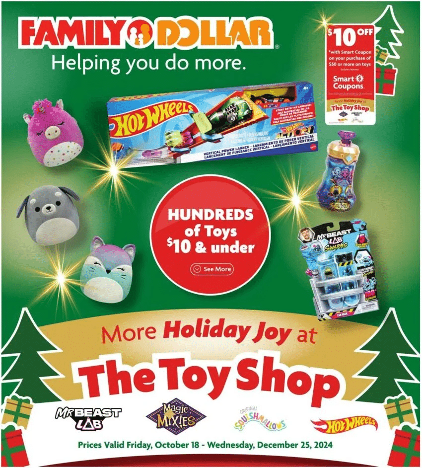 Family Dollar Toy Book 2024