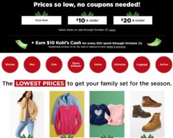 Kohl's Lowest Prices of the Season 2022