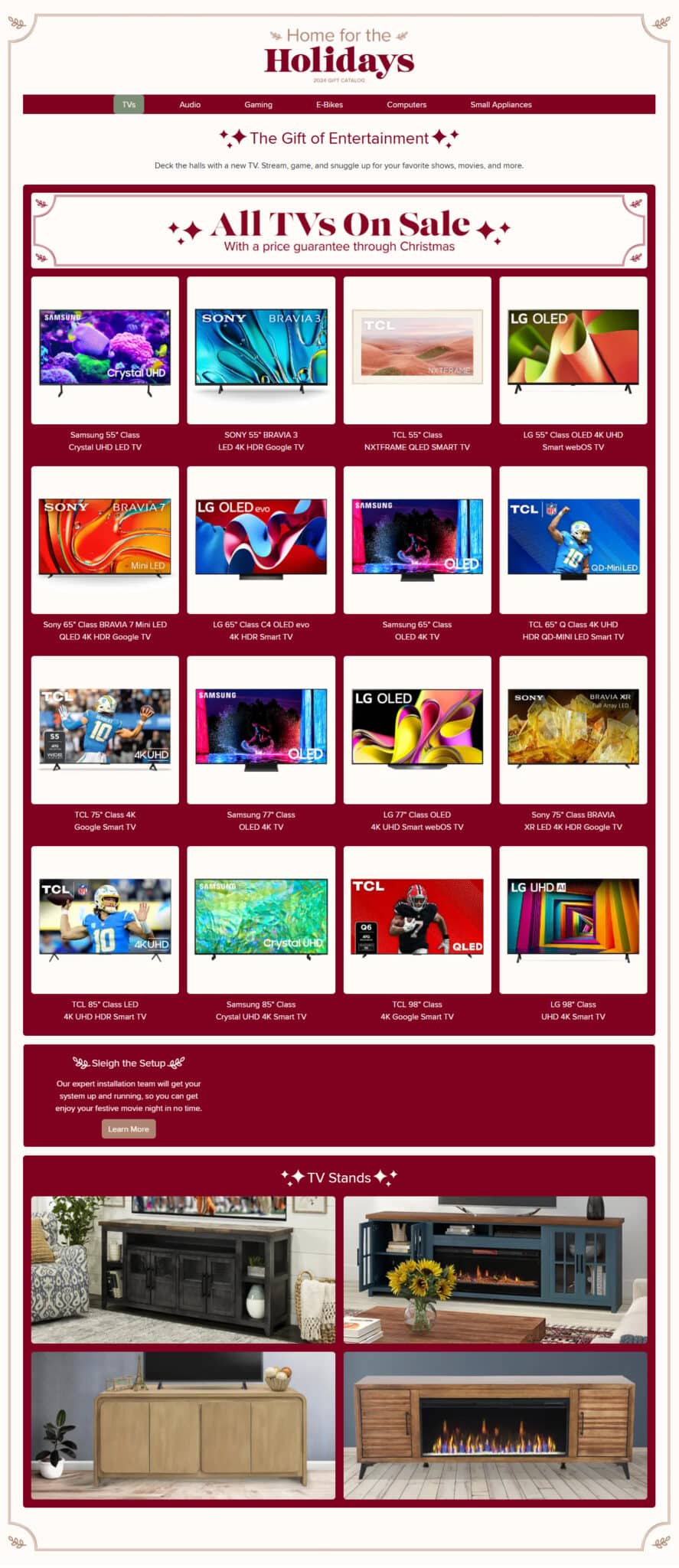 RC Willey's Holiday Gift Guide 2024