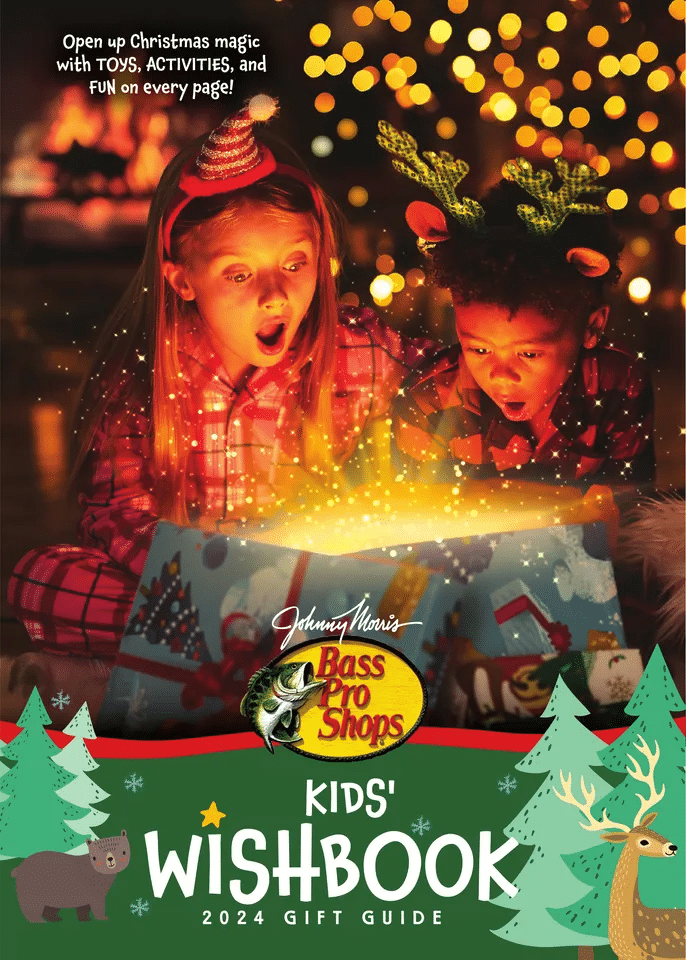 Bass Pro Shops Kids Wish Book 2024 Gift Guide