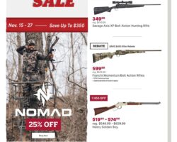 Sportsman’s Warehouse Pre-Black Friday Ad Sale 2024