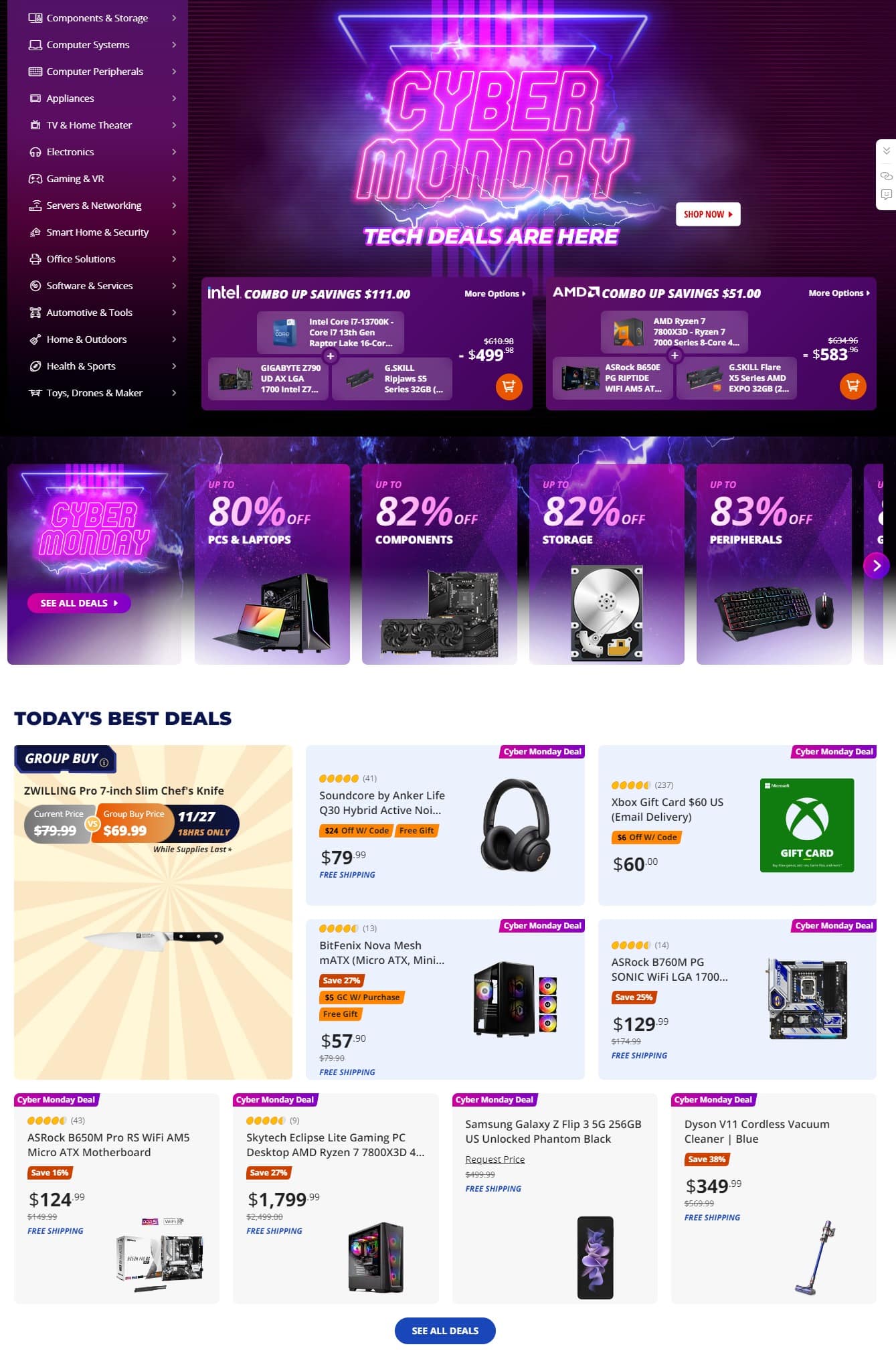 Newegg Cyber Monday 2023 Deals