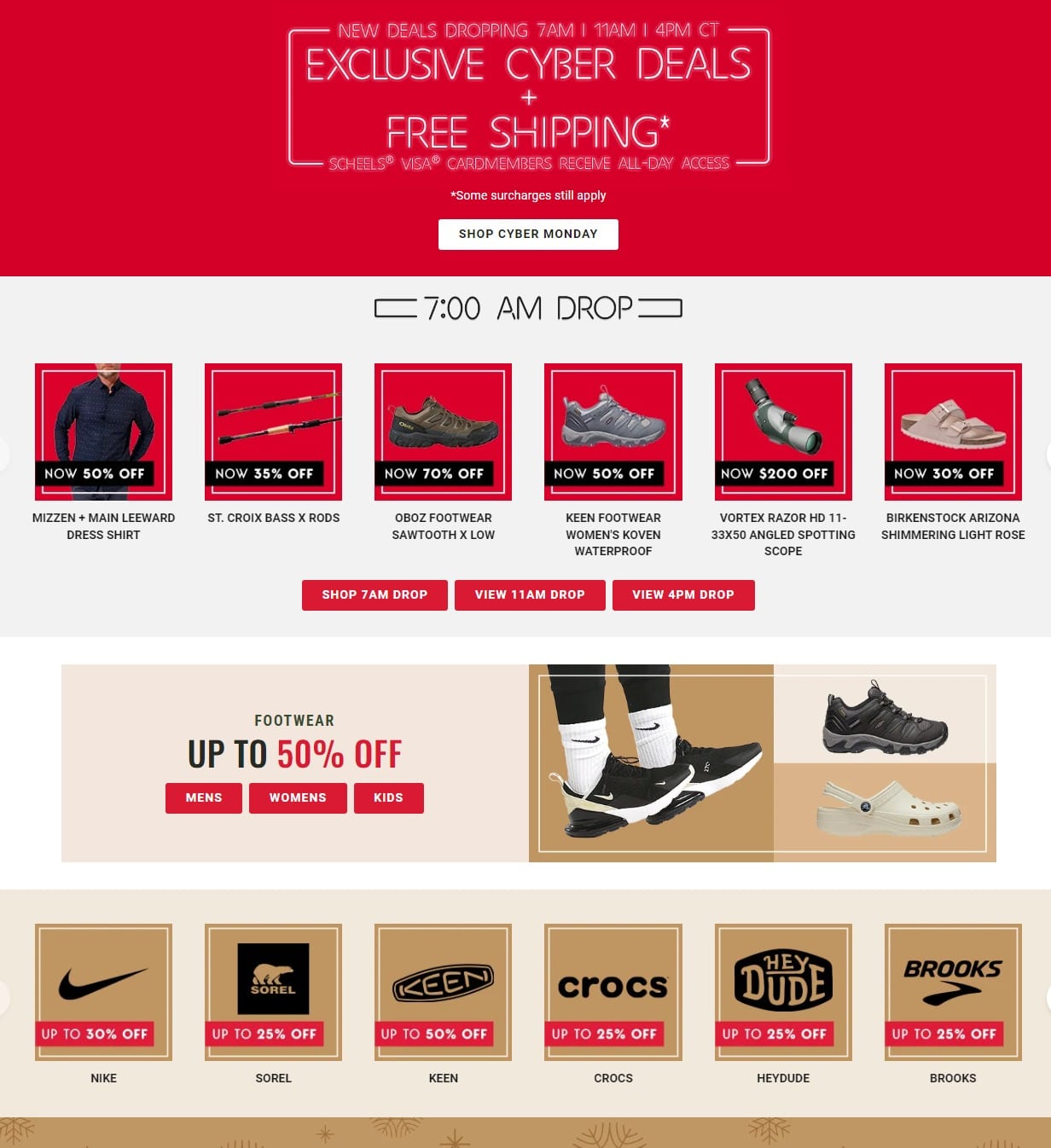 Scheels Cyber Monday Deals 2023