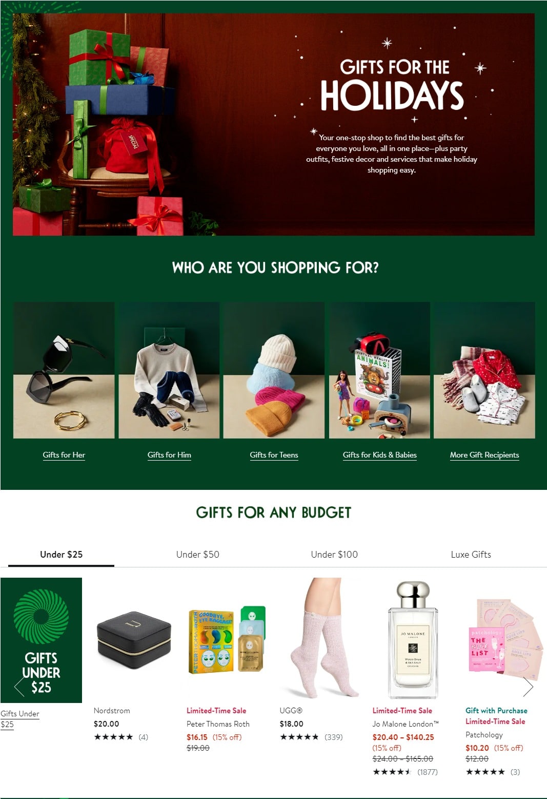 Nordstrom Holiday Gift Guide 2023